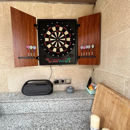 Acogedora Casa Con Piscina Y 3 펜션